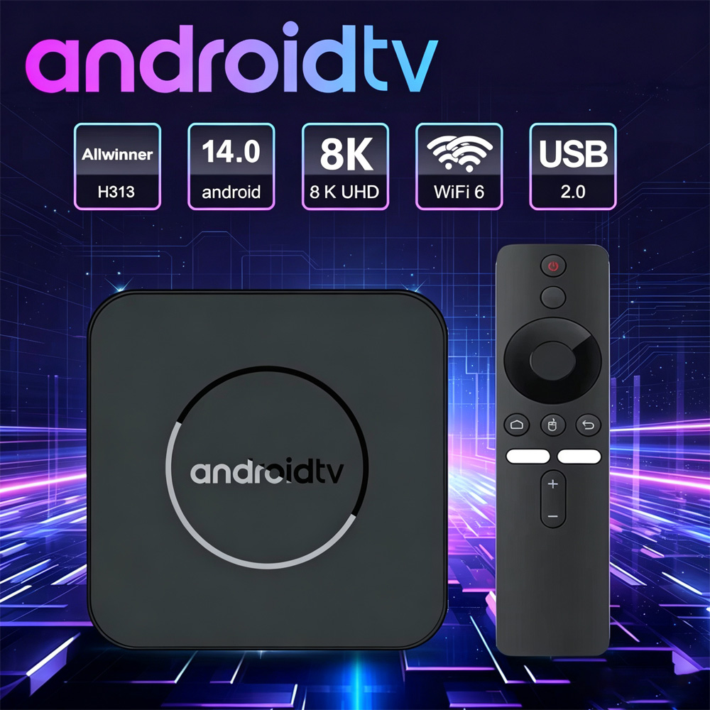 Home Cinema Media Player - Q3 Pro TV Box Android 14