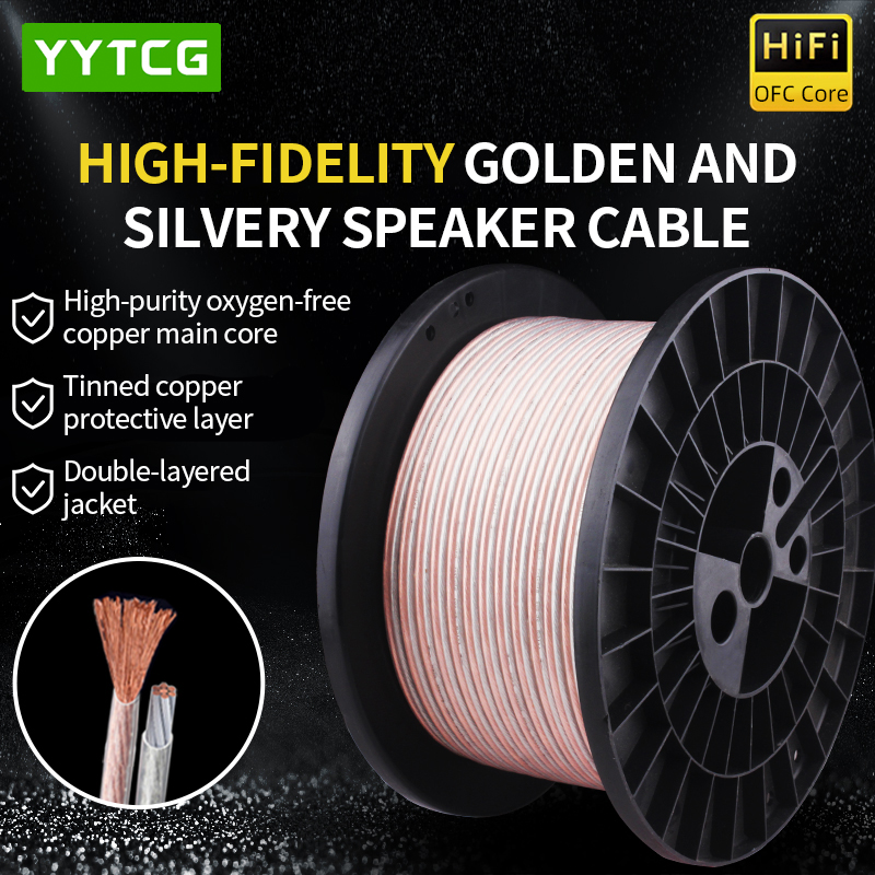 Home Cinema Ampli - YYTCG DIY HIFI Audio Cable Oxygen