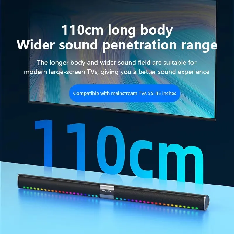 Home Cinema Wireless Speakers - TV Echo Wall Bluetooth Speaker 350W