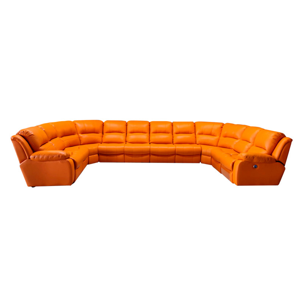 Home Cinema Room - Luxury Oversized Sectional Recliner Sofa with