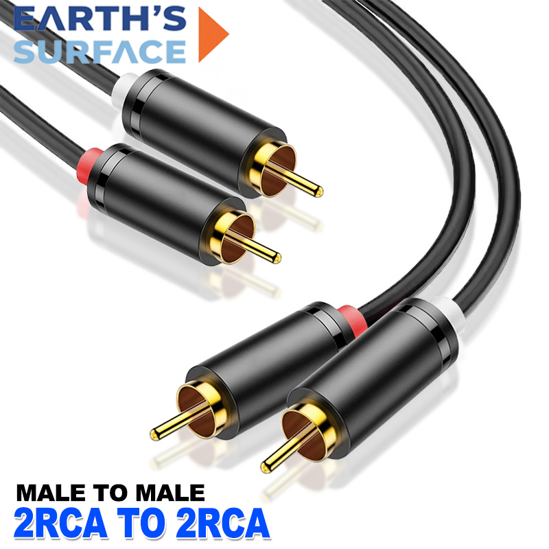 Home Cinema Ampli - Dual RCA Cable HIFI Stereo 2