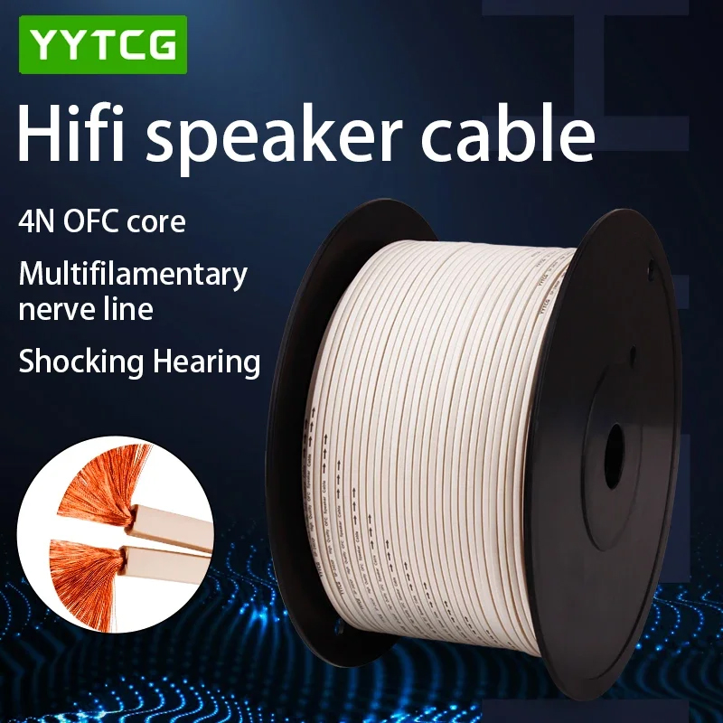 Home Cinema Ampli - YYTCG DIY Loud Speaker Cable Hi-Fi