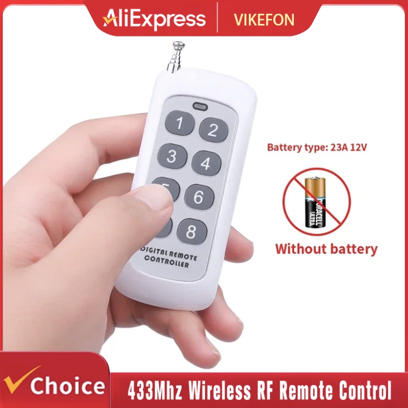 Home Cinema Wireless Speakers - 433Mhz Wireless RF Remote Control 1527