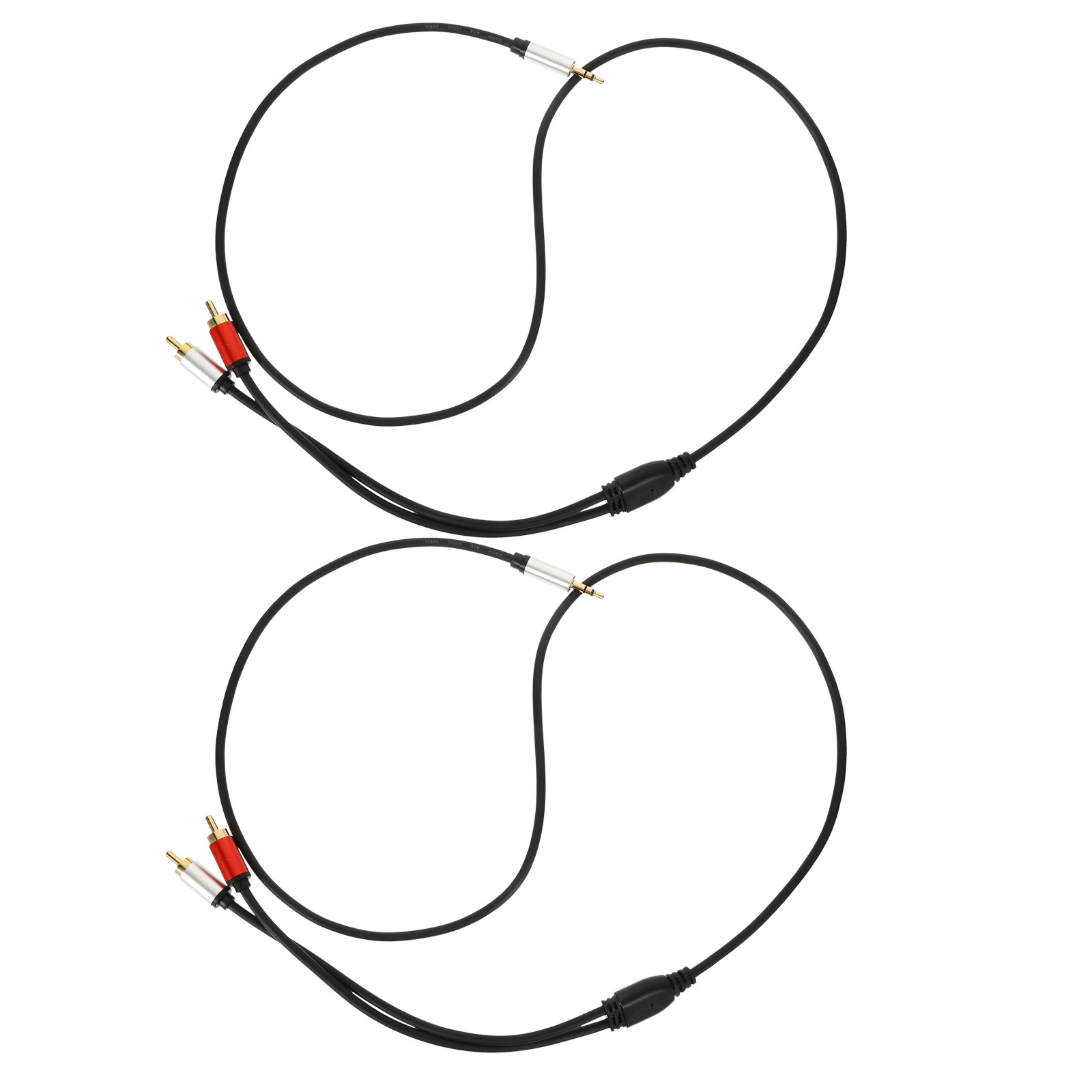 Home Cinema Speaker System - 2Pcs Audio Cable Adapter to 3.5mm