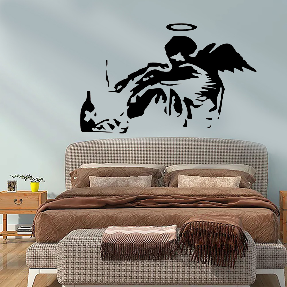 Home Cinema Room - Banksy Thiên Thần Sa Ngã Đồ