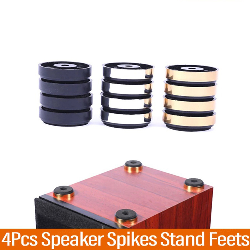 4Pcs Speaker Spikes Stand Part - đánh giá và giá Home Cinema Speaker System