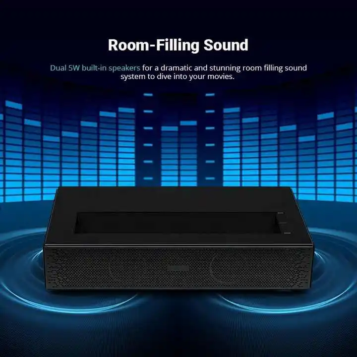 Salange Latest D068 Projector  - đánh giá và giá Home Cinema Ultra Short Throw Projector