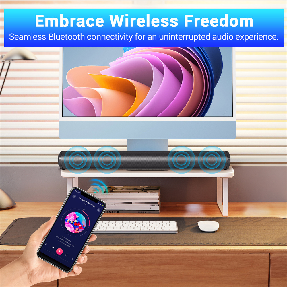 Sound Bar TV Sound System Blue - đánh giá và giá Home Cinema Wireless Speakers