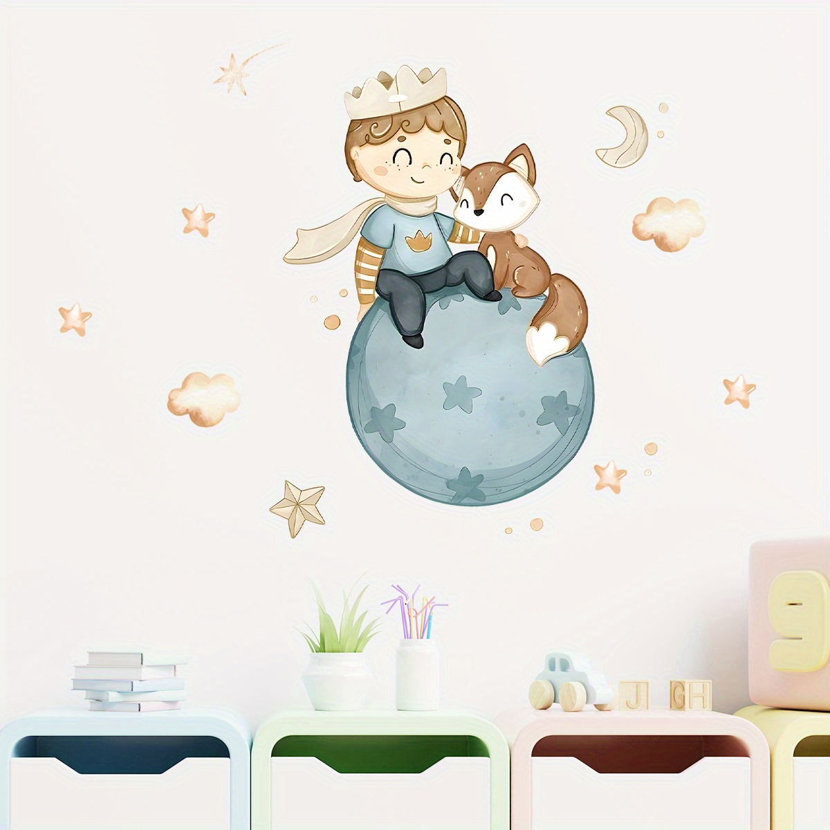 Cartoon Cute Prince Fox Balloo - đánh giá và giá Home Cinema Room