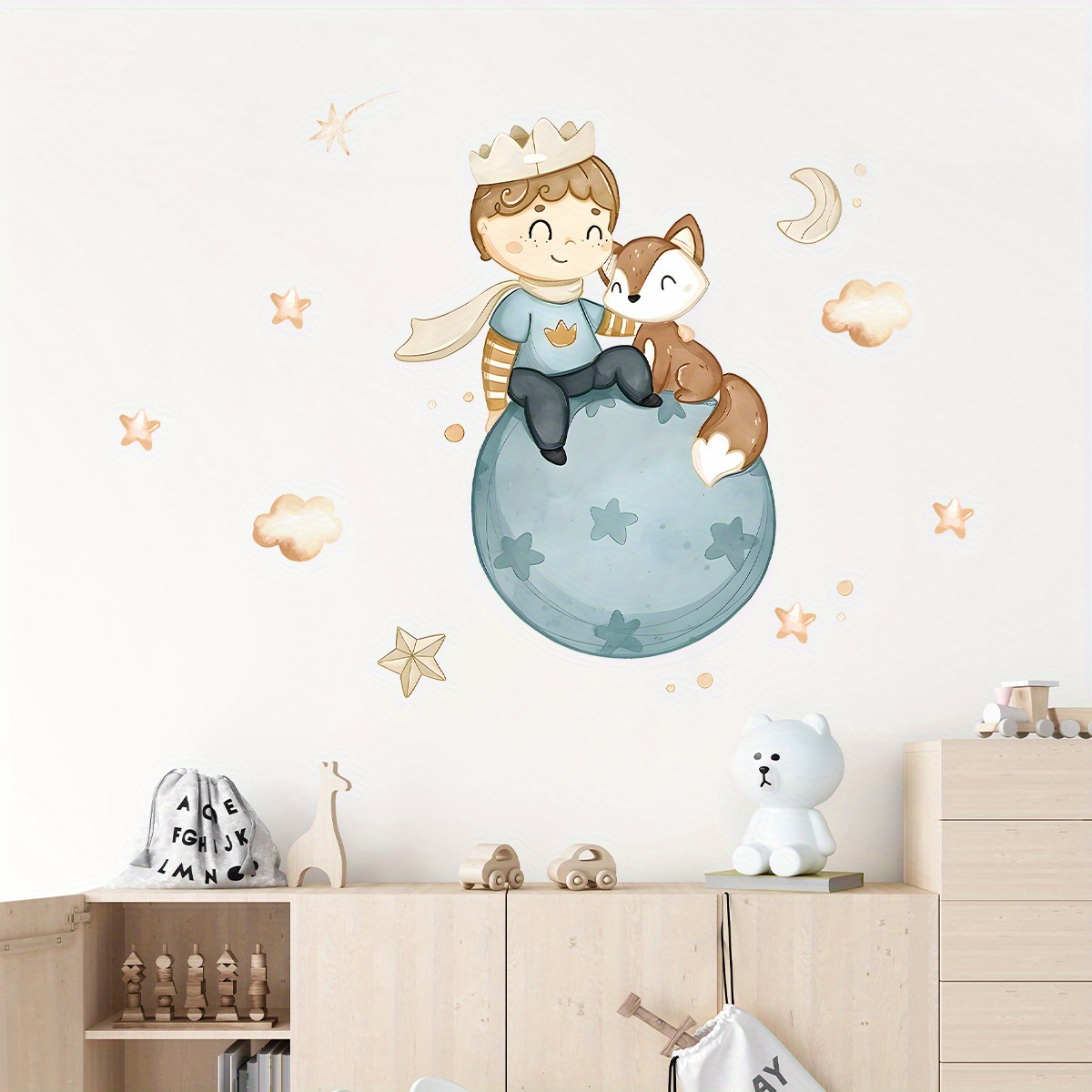 Cartoon Cute Prince Fox Balloo - đánh giá và giá Home Cinema Room