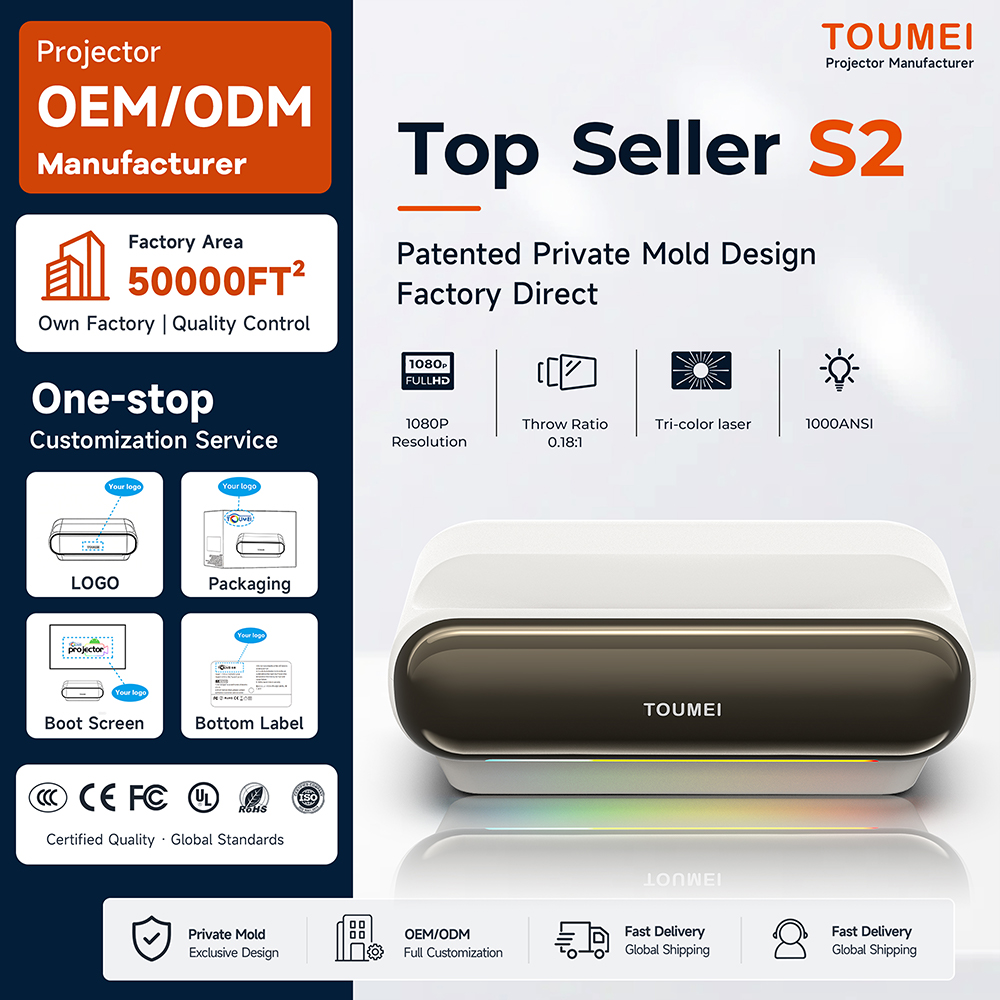 Triple Color Laser Projector U - đánh giá và giá Home Cinema Ultra Short Throw Projector