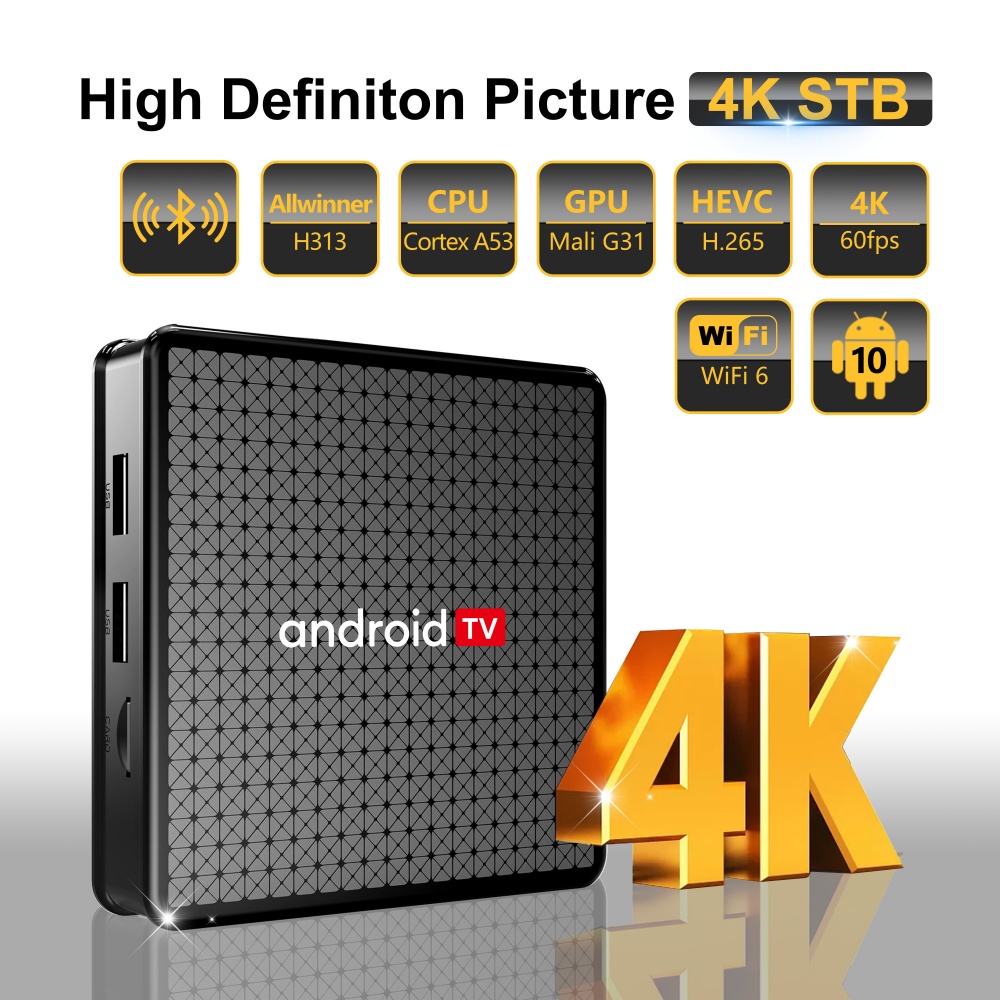 Wudung X5 TV Box AndroidTV All - đánh giá và giá Home Cinema Media Player