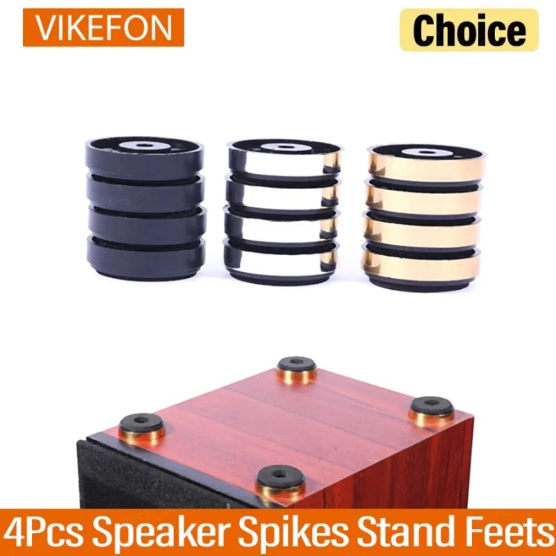 VIKEFON 4Pcs Speaker Spikes St - đánh giá và giá Home Cinema Rack