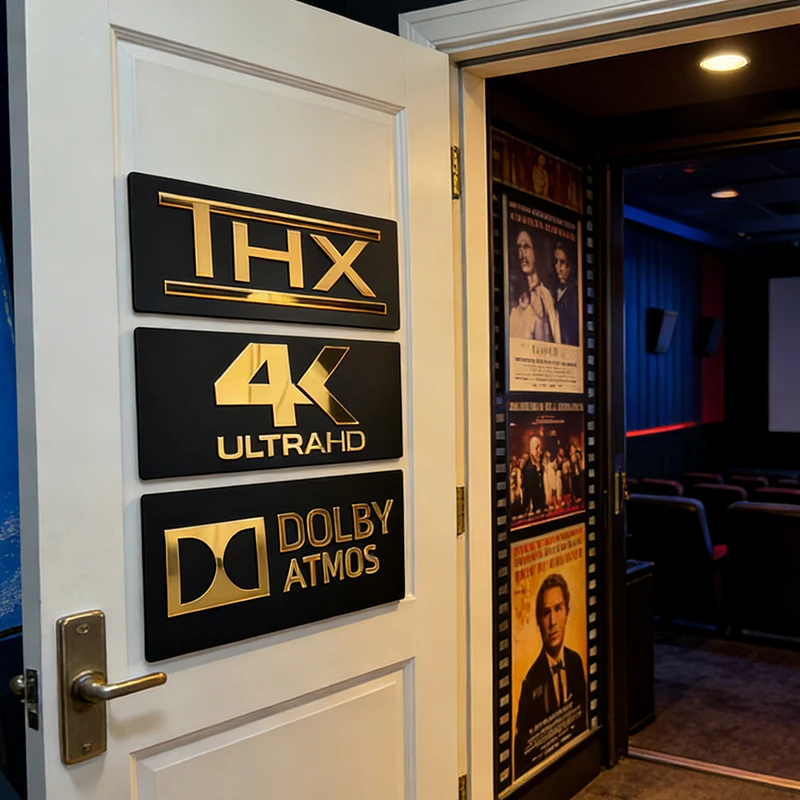 Dolby Atmos & DTS X Wall Signs - đánh giá và giá Home Cinema Dts X