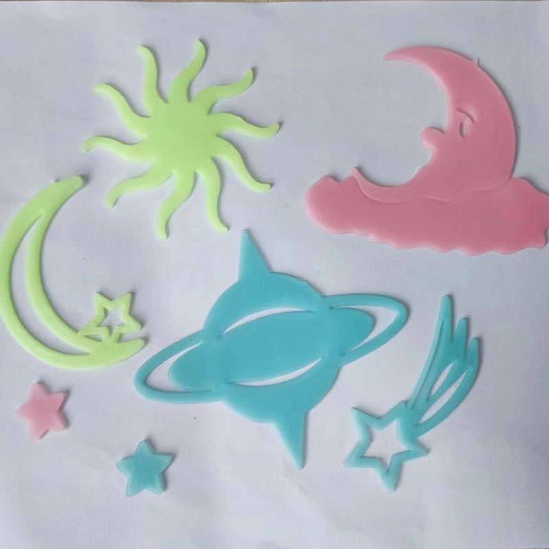 8pcs Luminous UFO Wall Sticker - đánh giá và giá Home Cinema Room