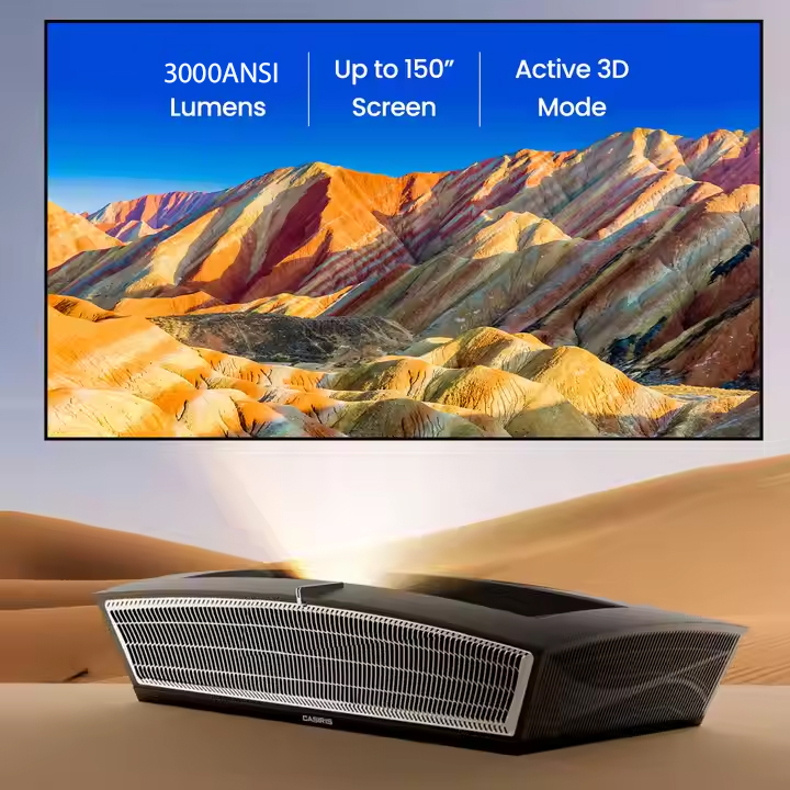 CASIRIS H6 Pro 4K UHD Ultra Sh - đánh giá và giá Home Cinema Ultra Short Throw Projector