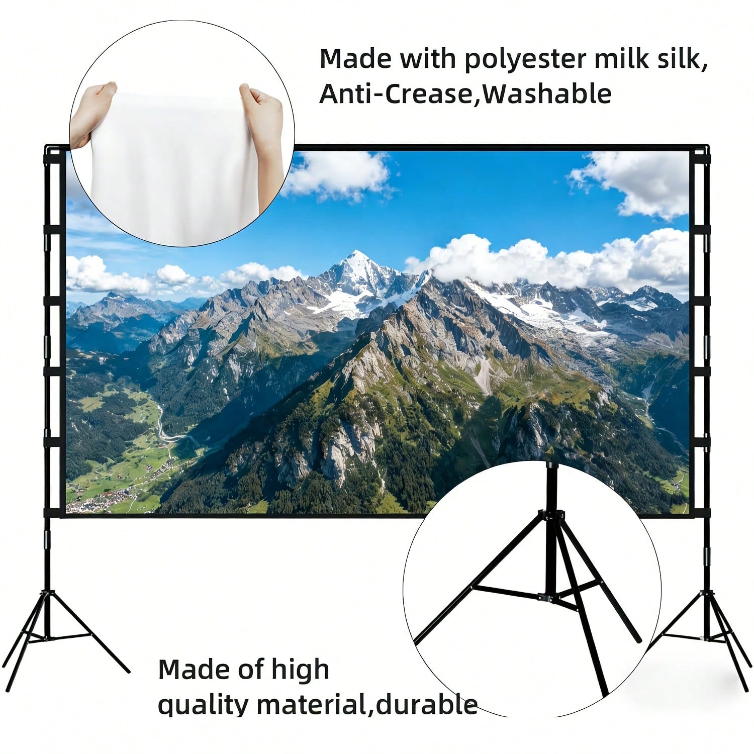 XBJ 100 Inch 4K Ultra HD Proje - đánh giá và giá Home Cinema Rack
