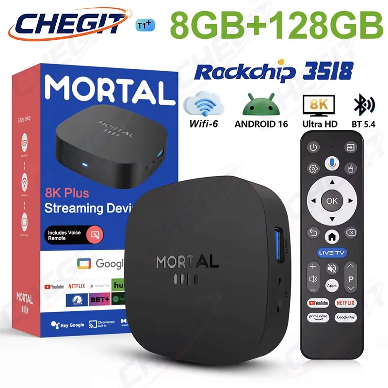 2026 New T1+ 8K HD TV Box Andr - đánh giá và giá Home Cinema Media Player