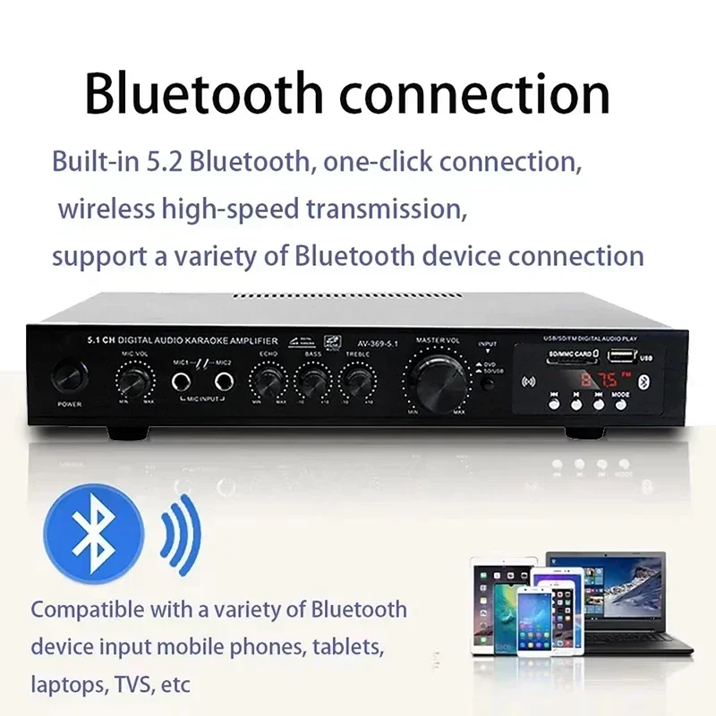 AV-369BT Bluetooth 5.1 Sound S - đánh giá và giá Home Cinema Speaker System