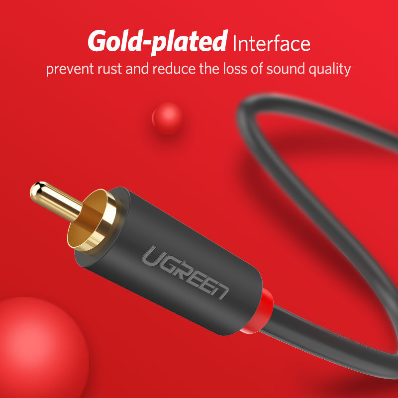 UGREEN 2RCA Ra 2 Đầu RCA Đực C - đánh giá và giá Home Cinema Ampli