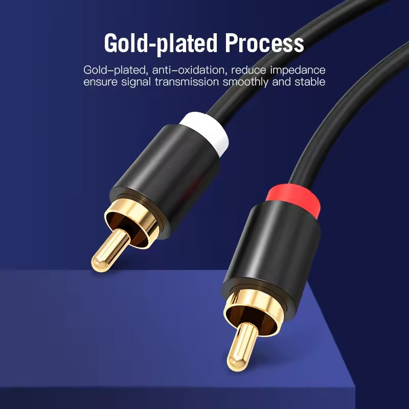 HIFI Stereo RCA Cable 2RCA to  - đánh giá và giá Home Cinema Ampli