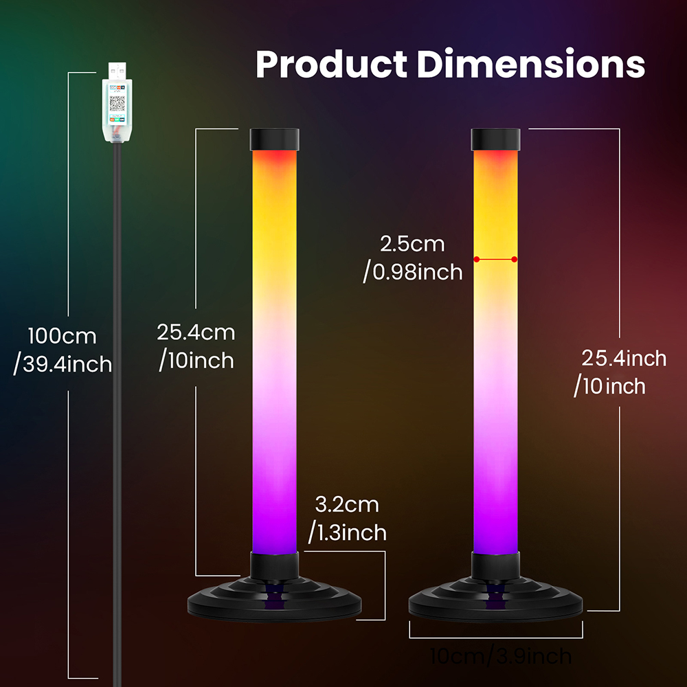5V Smart LED Corner Floor Lamp - đánh giá và giá Home Cinema Rack