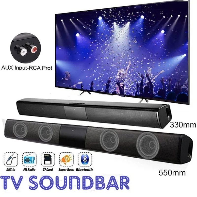 40W High Power Soundbar for TV - đánh giá và giá Home Cinema Wireless Speakers