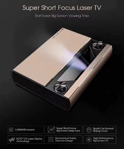 JMGO SA Ultra Short Throw 2200 - đánh giá và giá Home Cinema Ultra Short Throw Projector