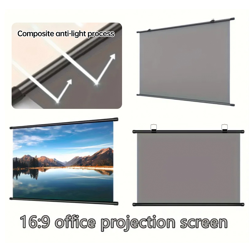 150 Inch 16:9 Anti-Light Proje - đánh giá và giá Home Cinema Rack