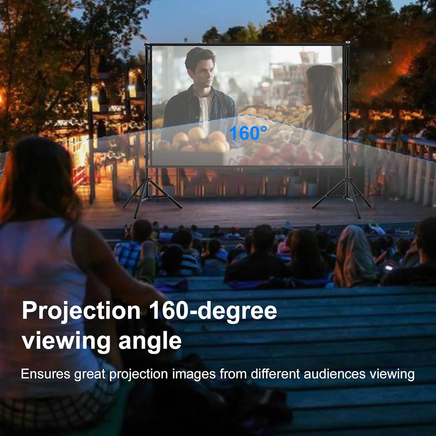 VEIDADZ Projection Screen With - đánh giá và giá Home Cinema Rack