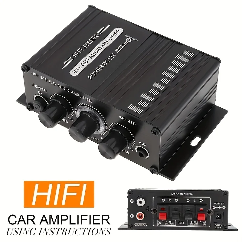 AK-270 400W Mini Power Amplifi - đánh giá và giá Home Cinema Speaker System