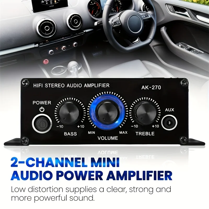 AK-270 400W Mini Power Amplifi - đánh giá và giá Home Cinema Speaker System