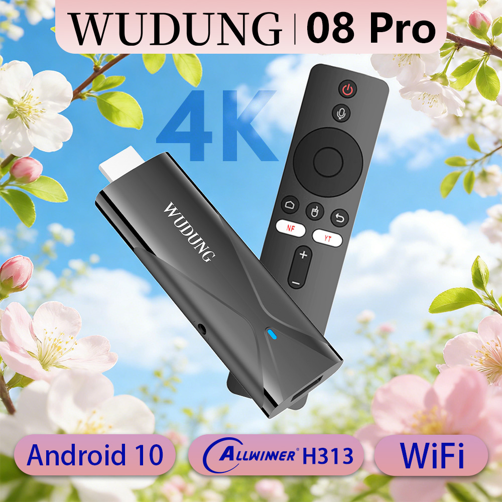 WD08 PRO TV Dongle Android10 A - đánh giá và giá Home Cinema Media Player