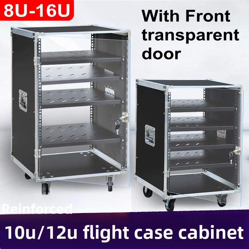 Front transparent door 8U - 16 - đánh giá và giá Home Cinema Rack
