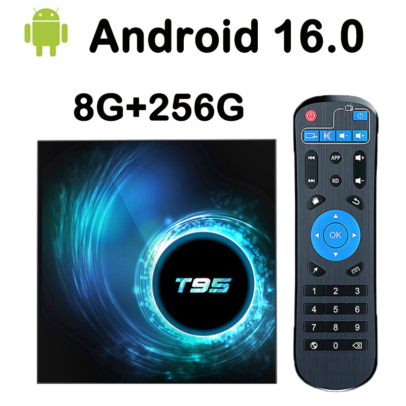 T95 Android TV Box 4K Ultra HD - đánh giá và giá Home Cinema Media Player