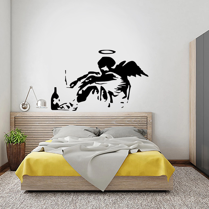 Banksy Thiên Thần Sa Ngã Đồ Bộ - đánh giá và giá Home Cinema Room