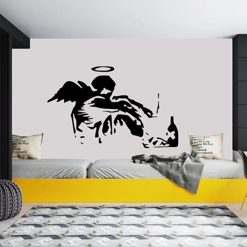 Banksy Thiên Thần Sa Ngã Đồ Bộ - đánh giá và giá Home Cinema Room